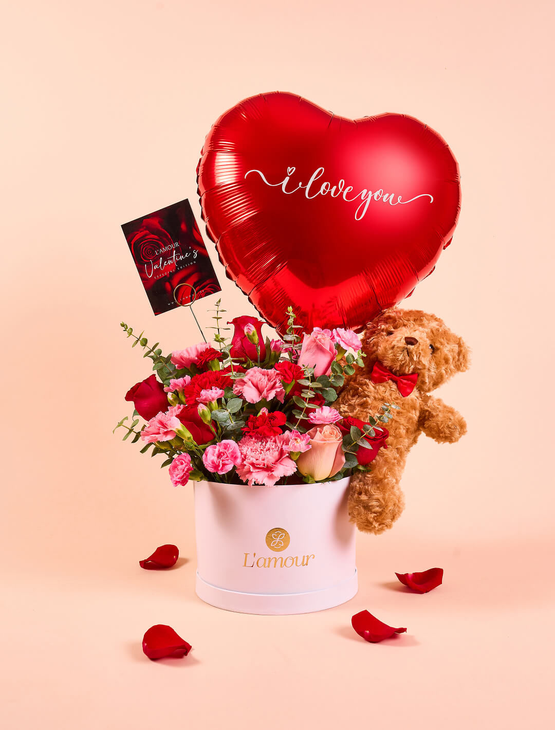 Box de flores:
Encanto de amor