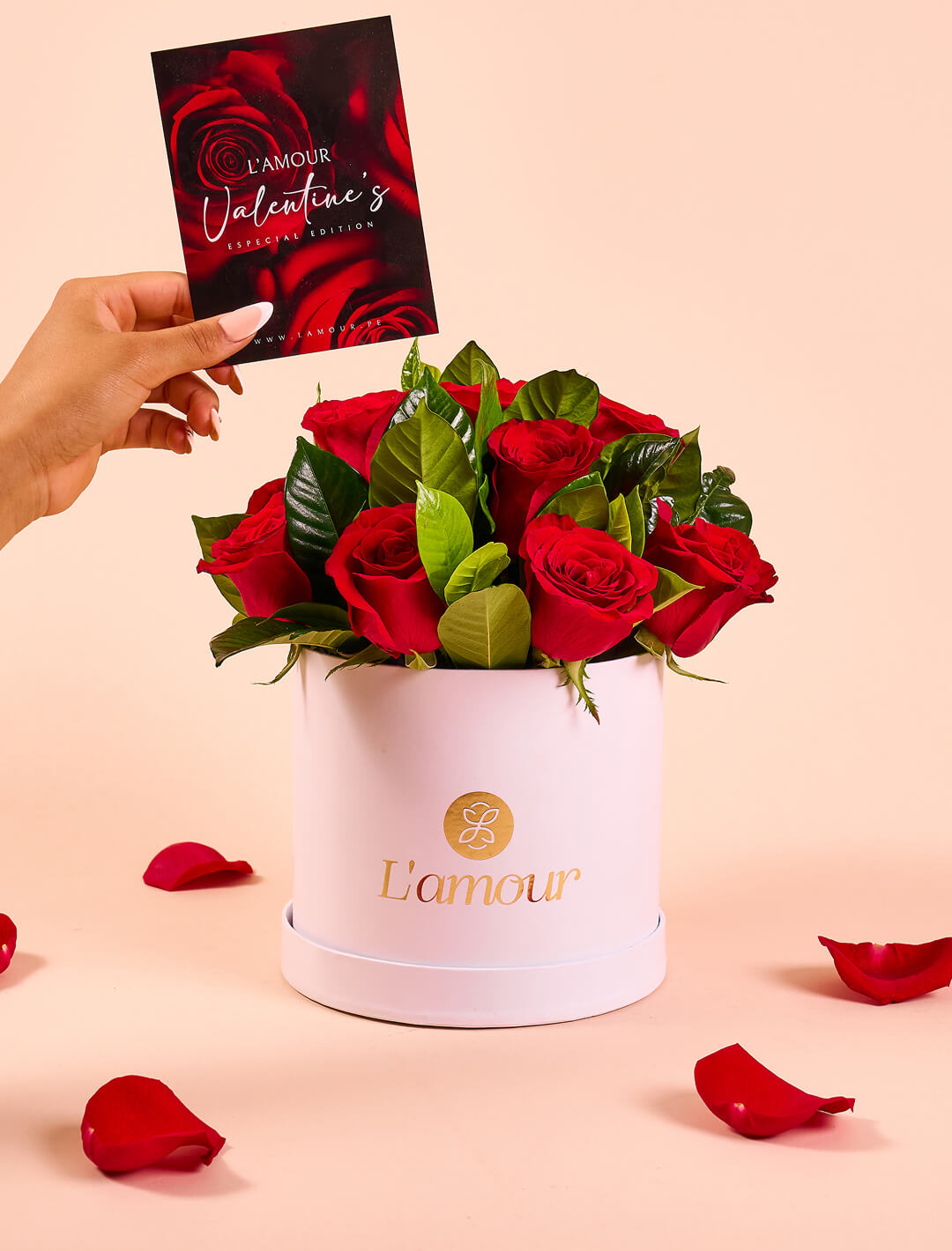 Box de rosas:
San Valentín