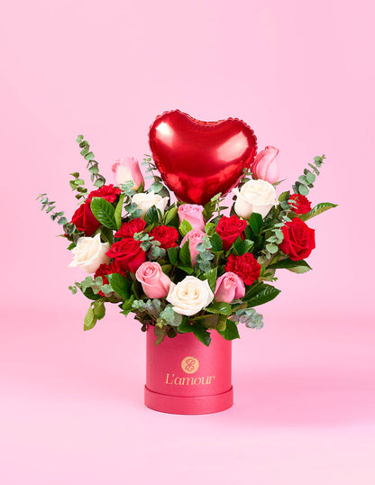 Box de Rosas y Claveles: Heart