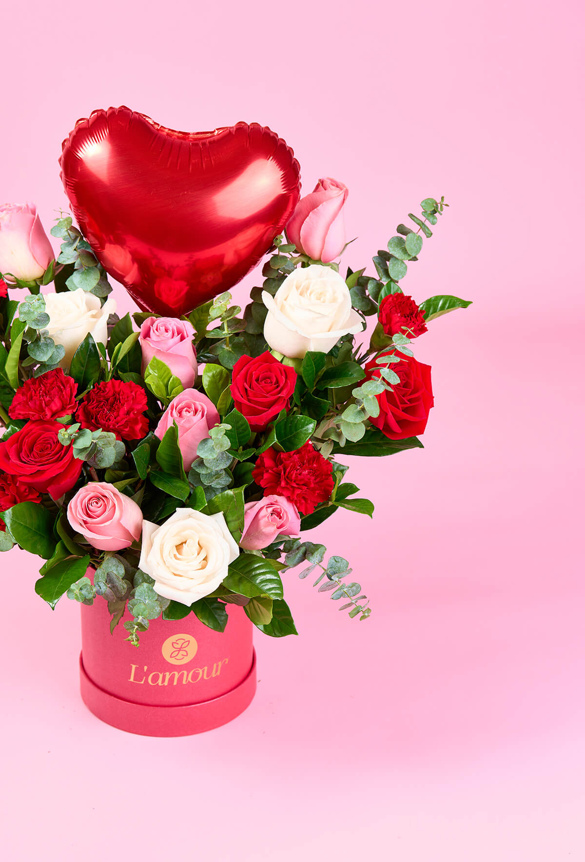 Box de Rosas y Claveles: Heart