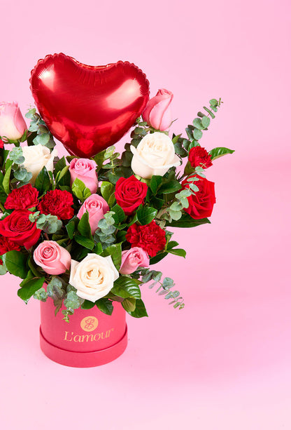 Box de Rosas y Claveles: Heart