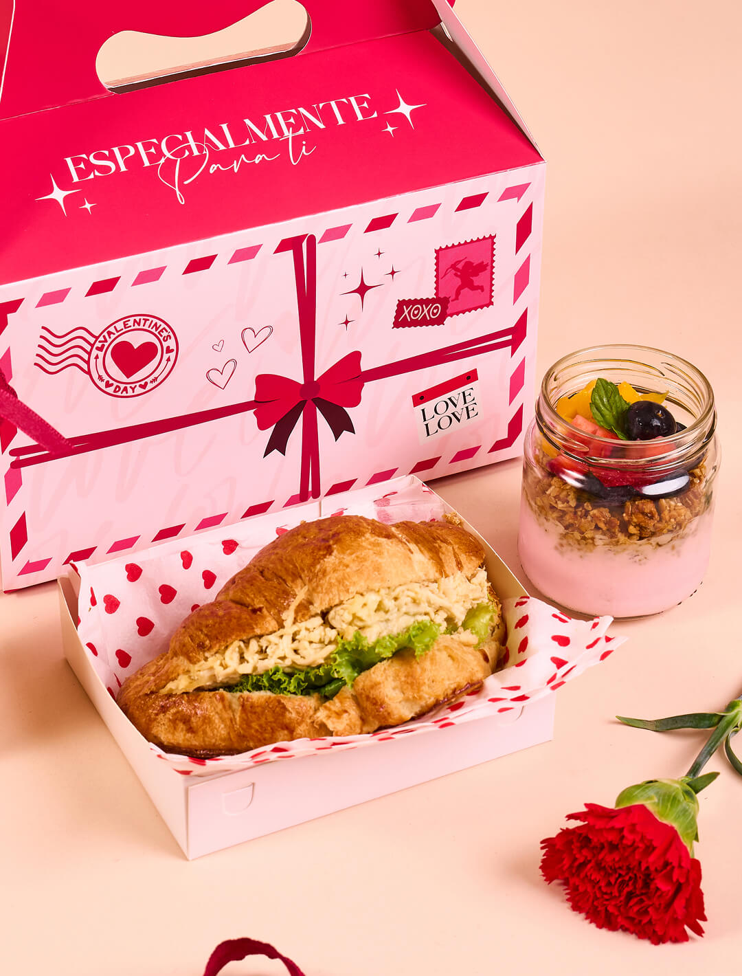 Box de desayuno: Carta de amor