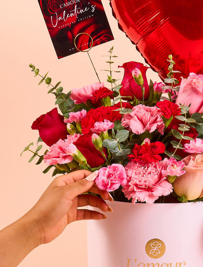 Box de flores: Encanto de amor