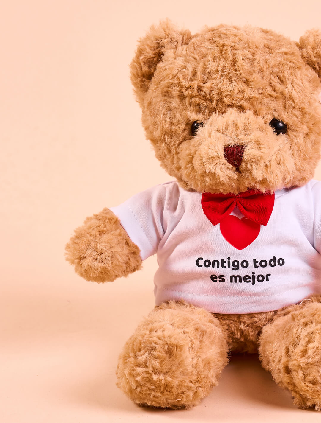 Oso de Peluche: Contigo es mejor